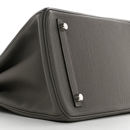 Hermes Togo BIRKIN 30 Gris Meyer 9 of 15