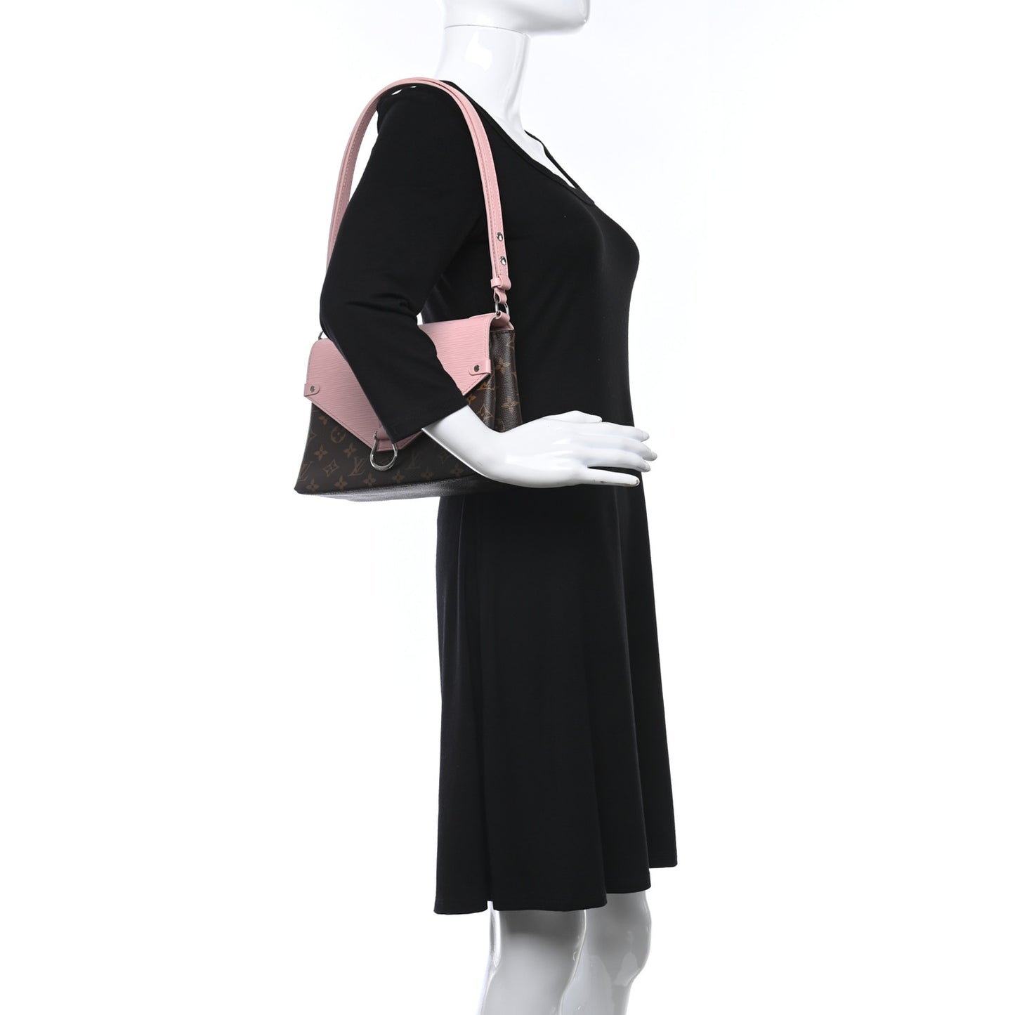 Monogram Epi Saint Michel Rose Ballerine