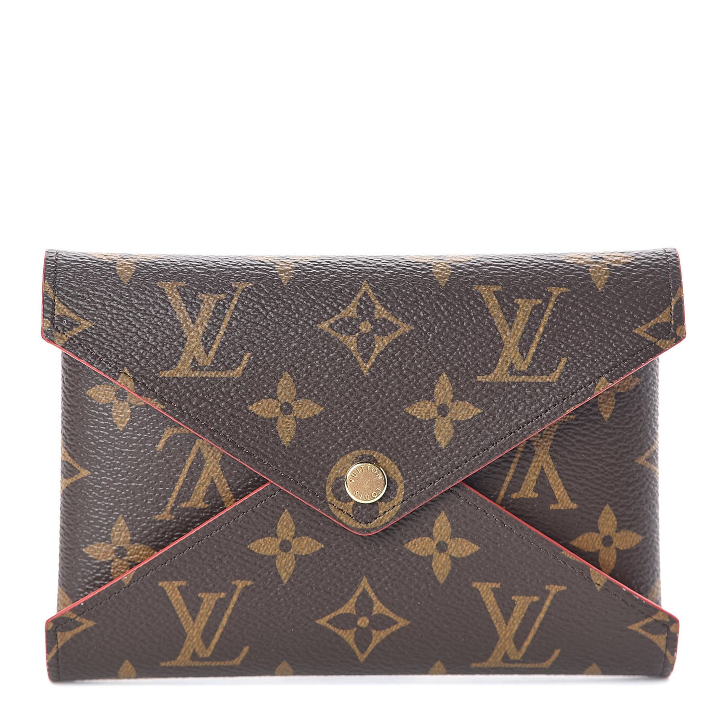 Monogram Medium Kirigami Pochette Insert Coquelicot