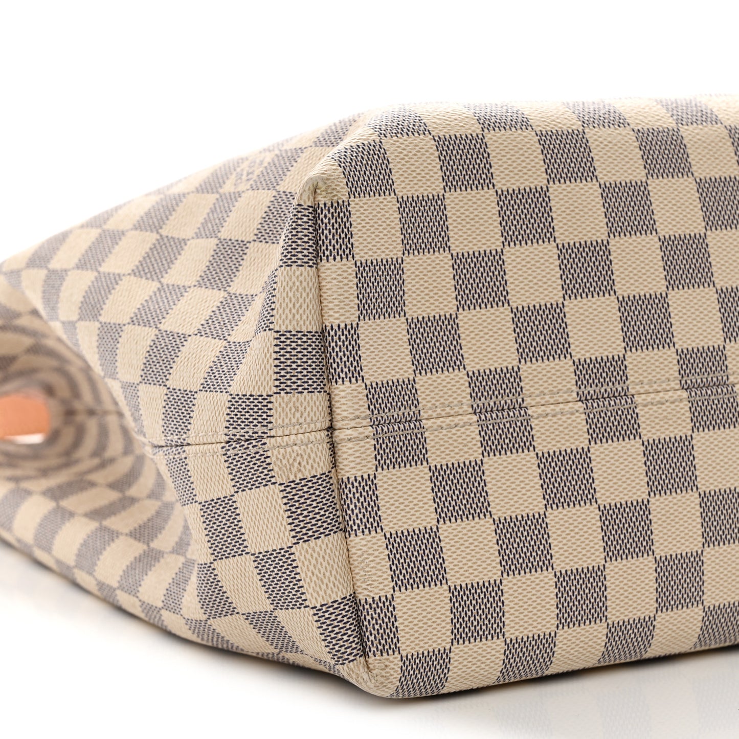 Damier Azur Graceful MM Rose Ballerine