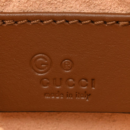 Gucci GG Supreme Monogram Key Case Beige Ebony Cuir 6 of 8
