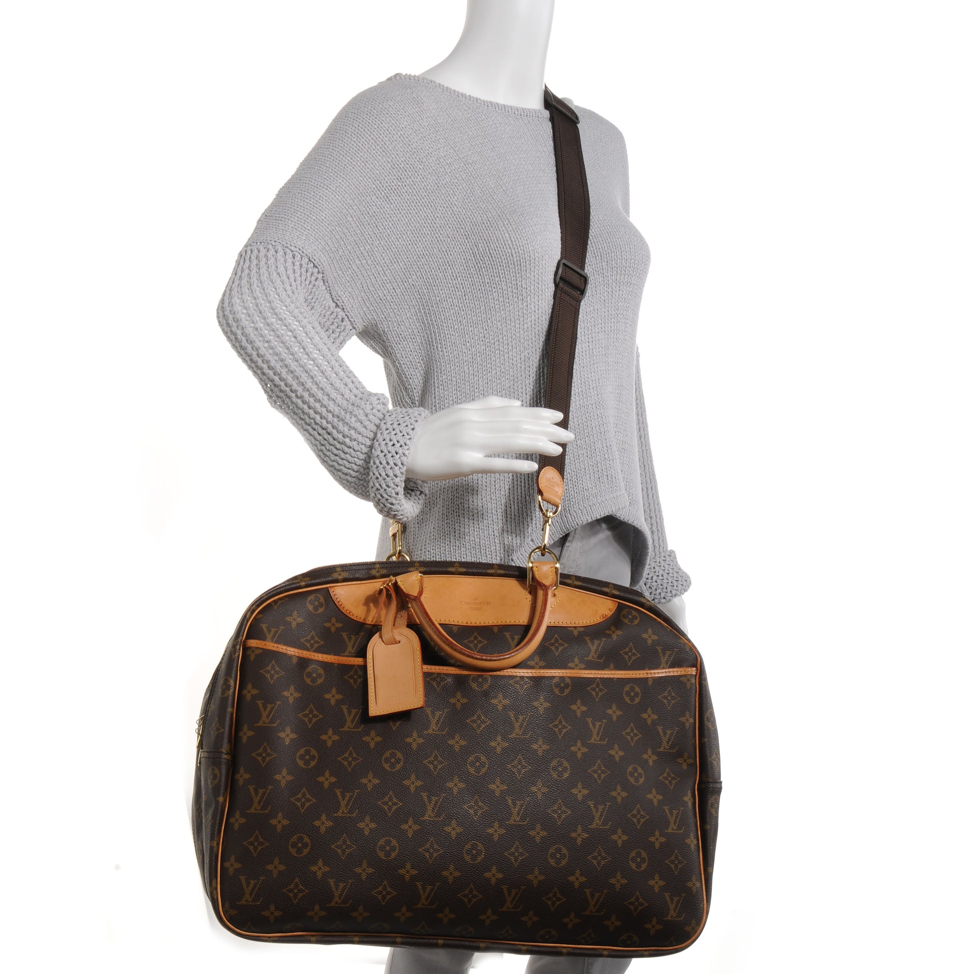 Louis Vuitton Monogram Alize 24 Heures Luggage 2 of 9