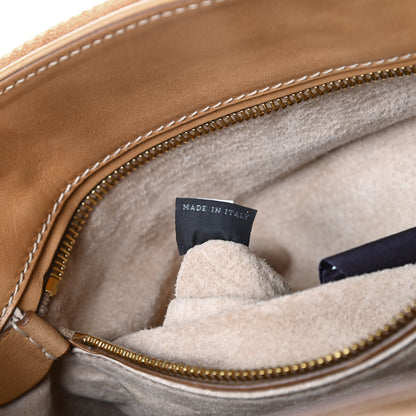 Prada Vitello Soft Messenger Flap Sughero 7 of 17