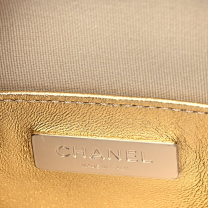 Chanel Metallic Lambskin Quilted Walk Of Fame Star Bag Gold 6 of 10