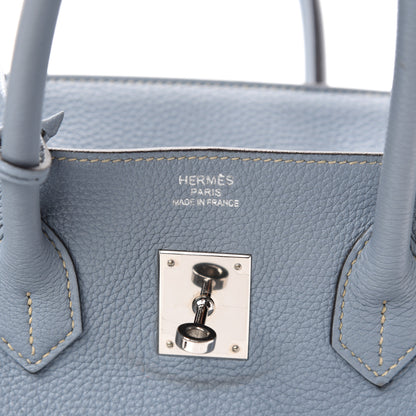 Hermes Togo Birkin 35 Bleu Lin 14 of 16