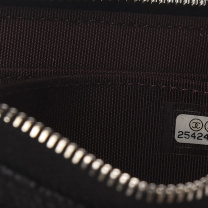Chanel Caviar Quilted Zip Coin Purse Black 7 of 7