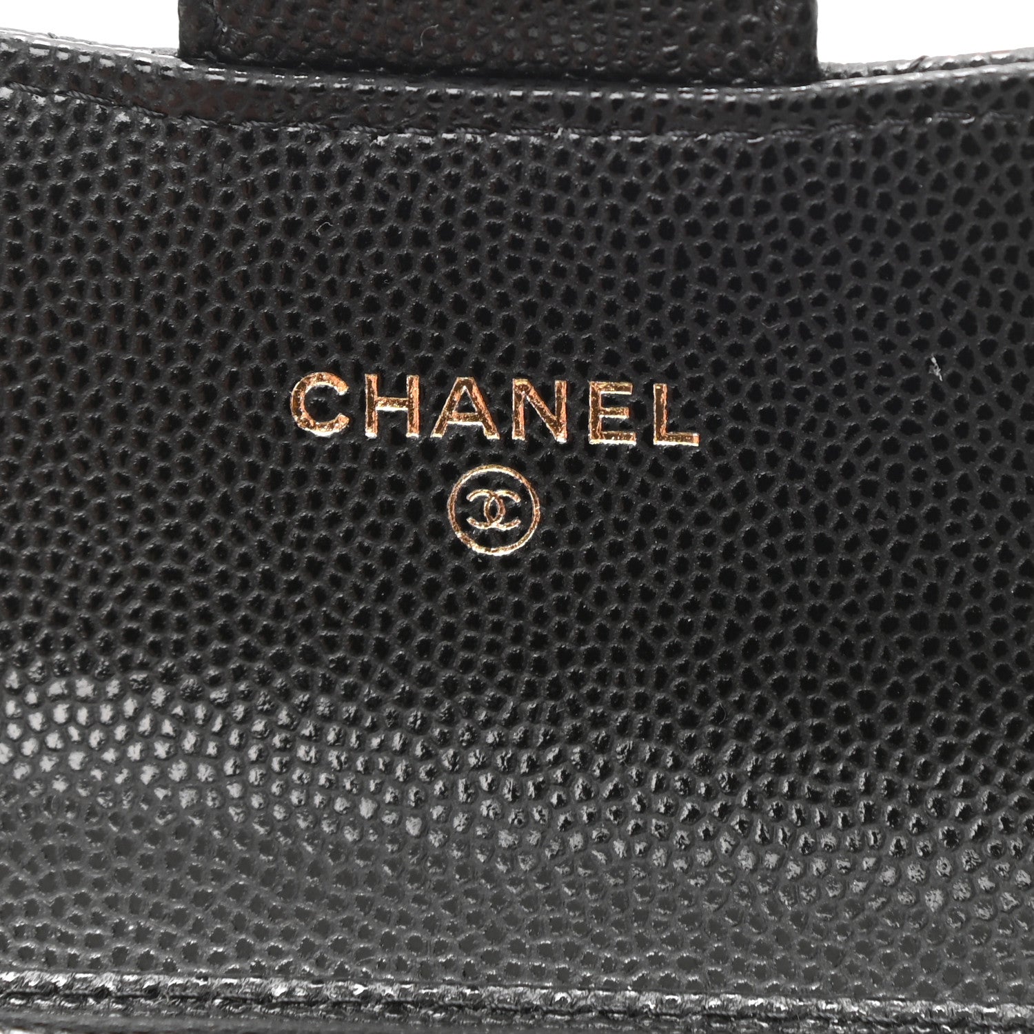 Chanel Caviar Quilted Flap Card Holder On Chain Black 6 of 11
