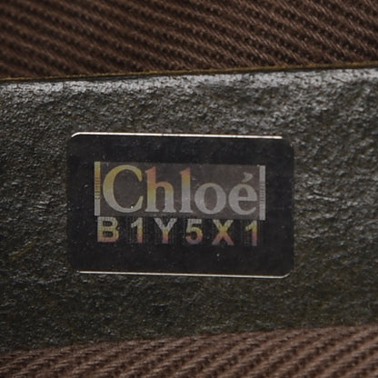 Chloe Calfskin Braided Medium Marcie Satchel Nut 7 of 9