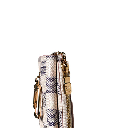 Louis Vuitton Damier Azur Recto Verso Card Holder Rose Ballerine 9 of 10