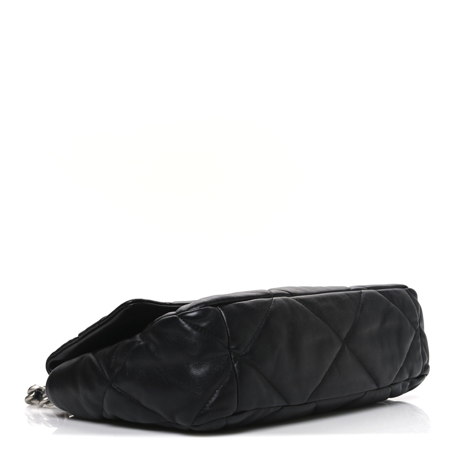 Chanel Lambskin Quilted Large Chanel 19 Flap Black 4 of 11