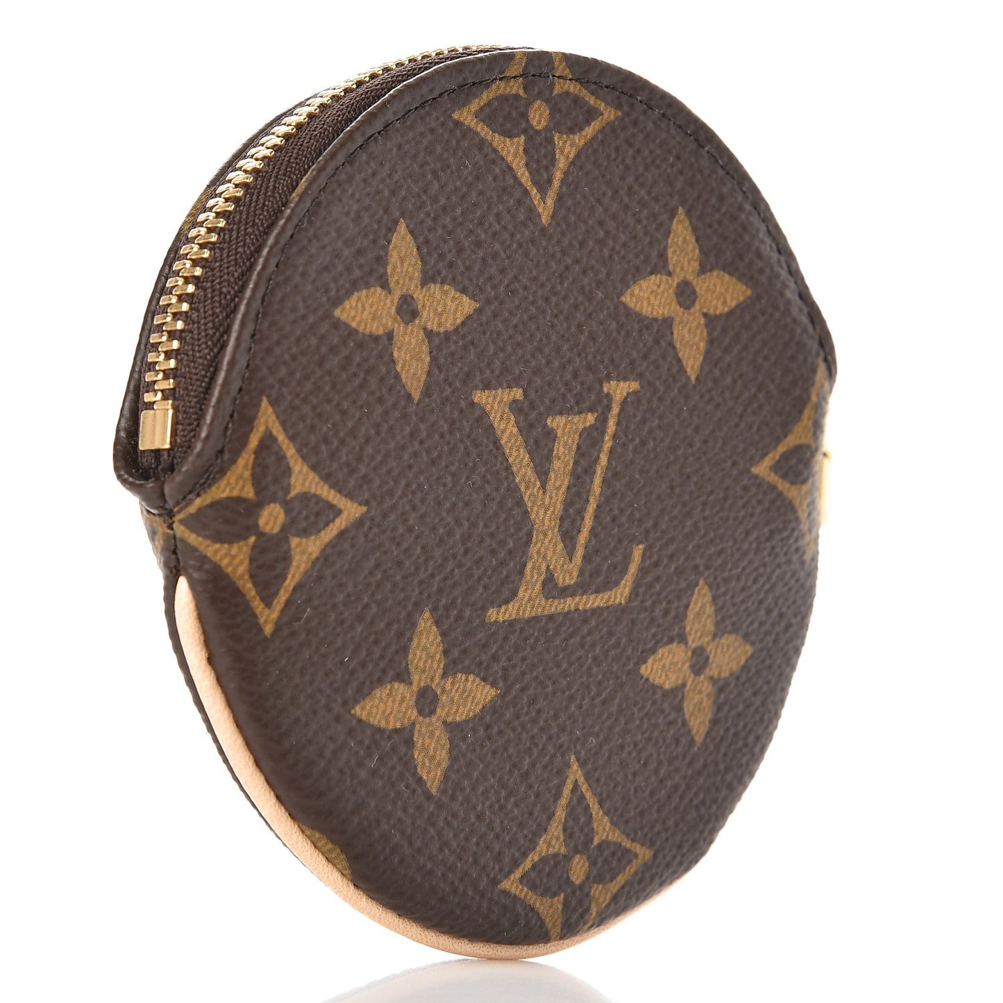 Monogram Round Coin Purse