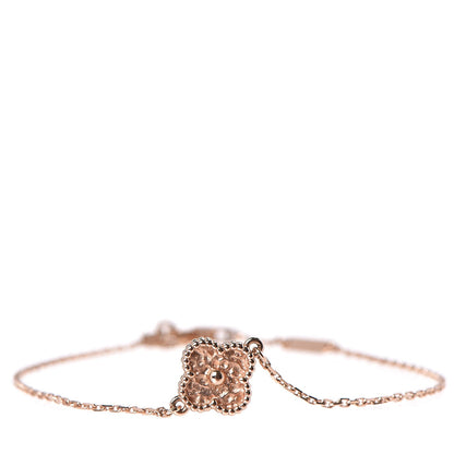 Van Cleef & Arpels 18K Rose Gold Sweet Alhambra Bracelet 1 of 7