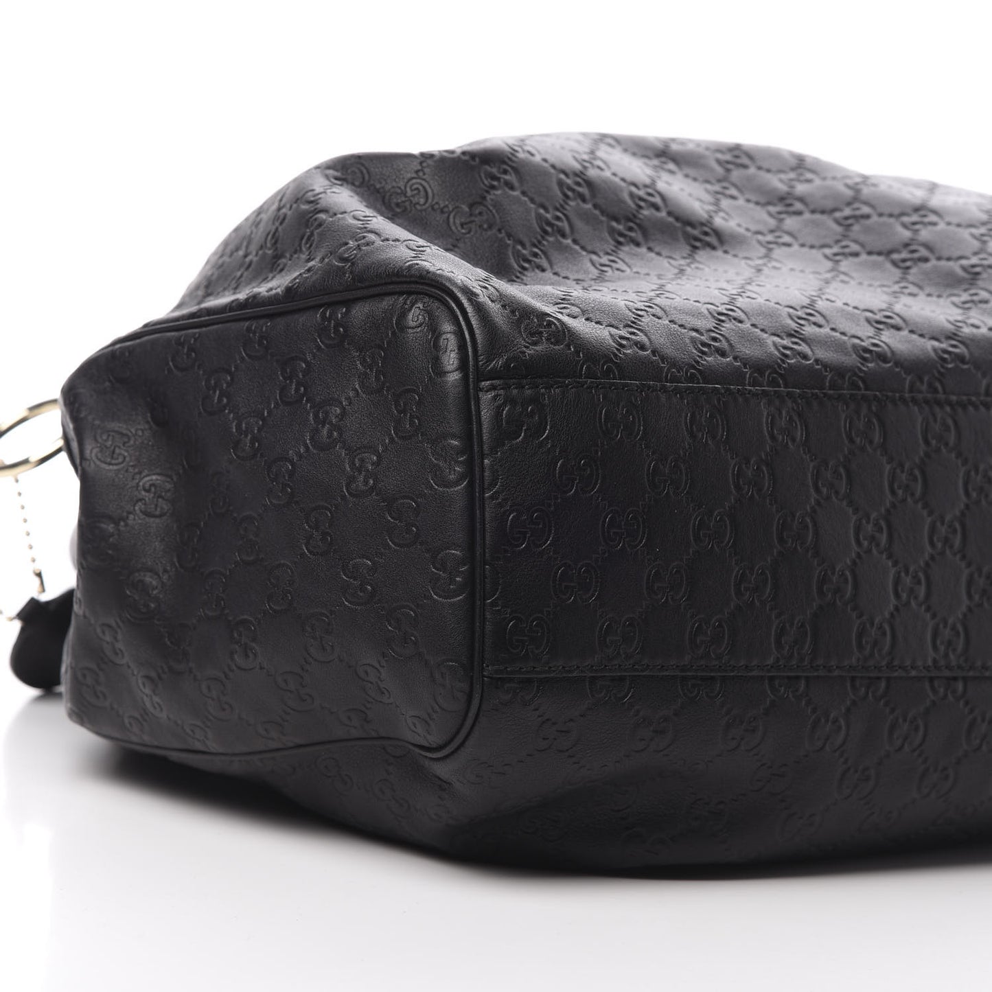 Guccissima Large Sukey Tote Black