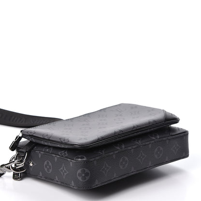 Louis Vuitton Reverse Monogram Eclipse Trio Messenger 3 of 11