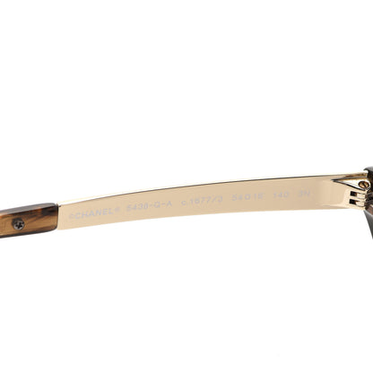 Chanel Acetate CC Cat Eye Sunglasses 5438-Q Tortoise 5 of 7