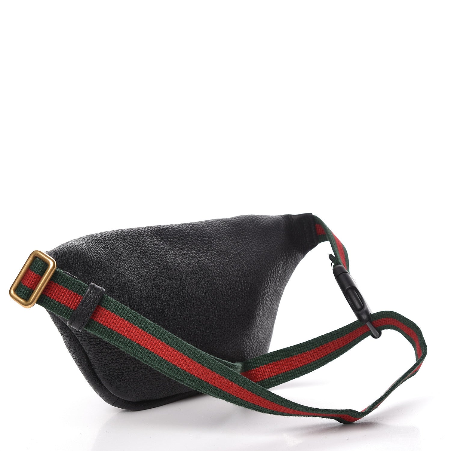 Gucci Grained Calfskin Small Logo Belt Bag Black 3 of 11