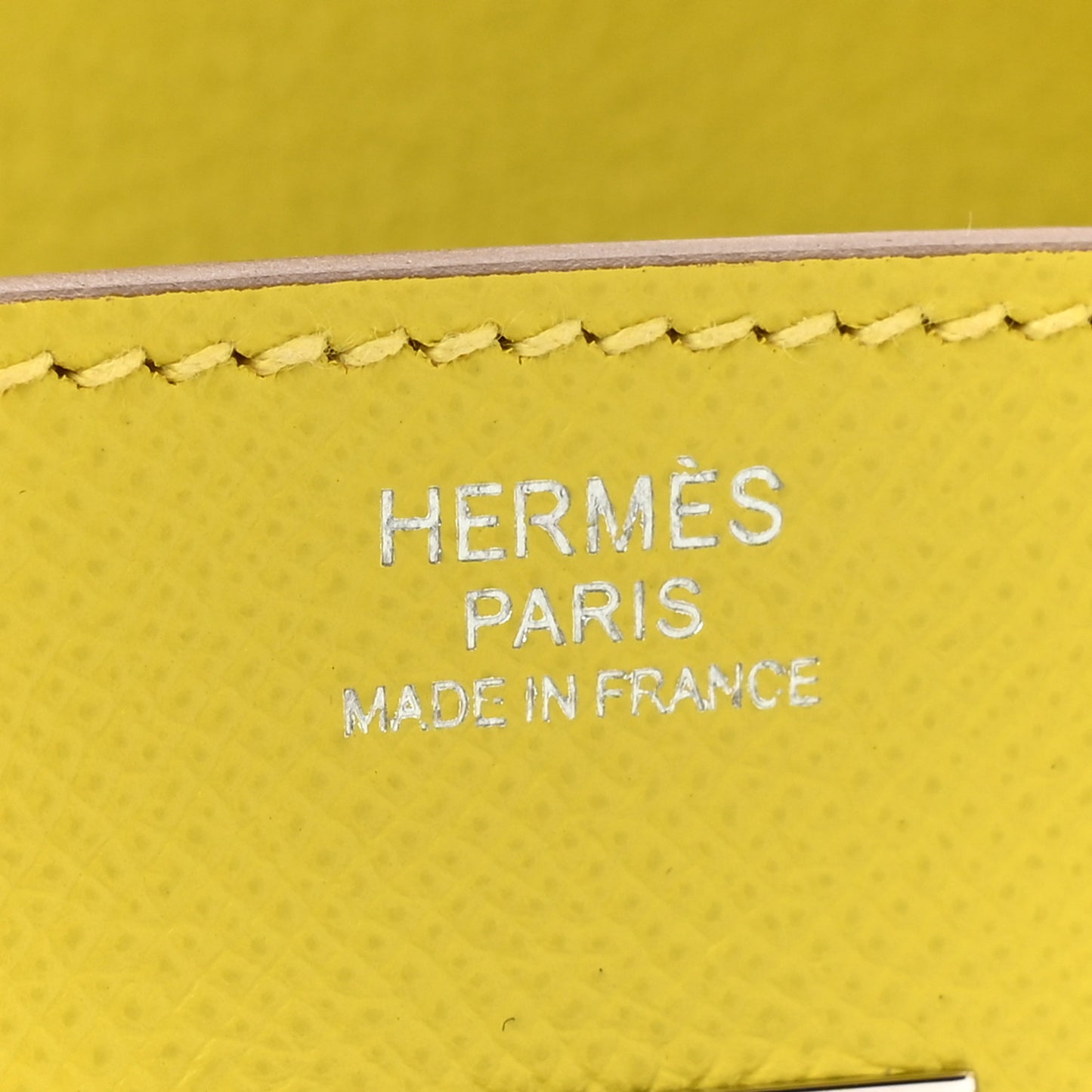 Epsom Birkin 30 Jaune Poussin Lime