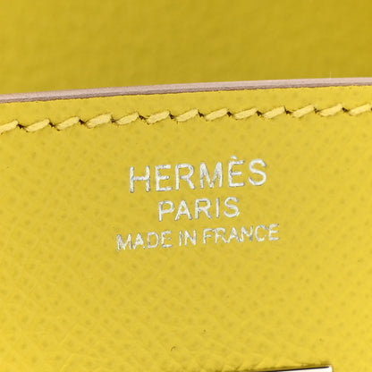 Hermes Epsom Birkin 30 Jaune Poussin Lime 6 of 13