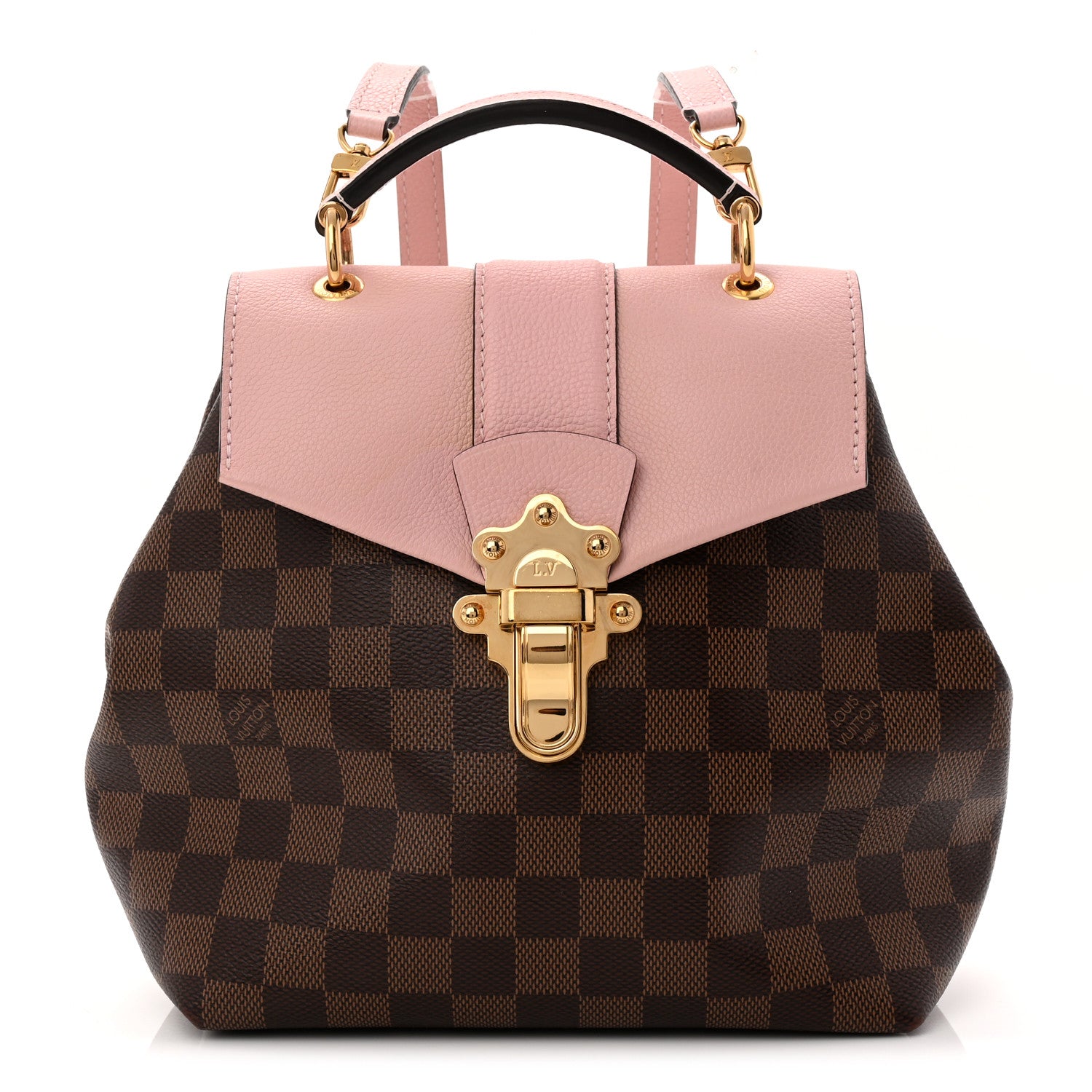 Louis Vuitton Damier Ebene Clapton Backpack Magnolia 1 of 10
