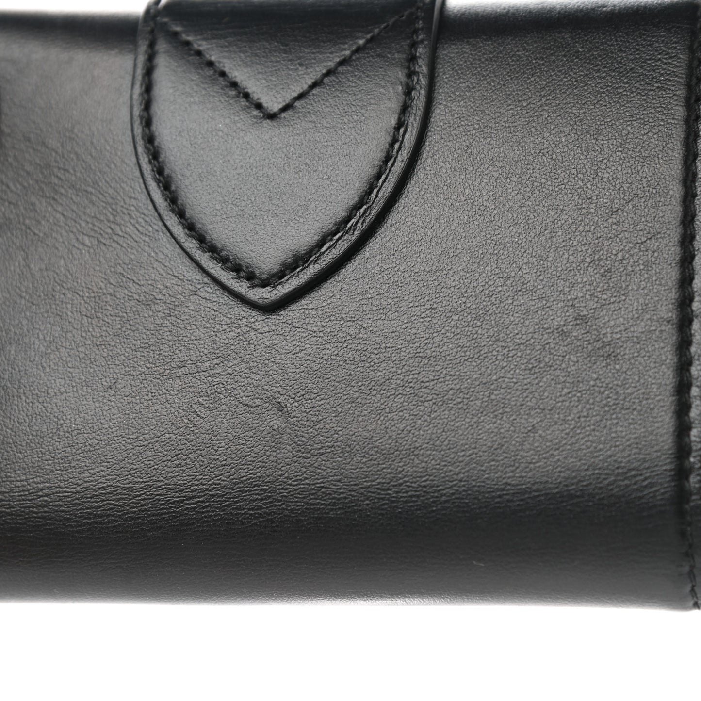 Smooth Calfskin LV Pont 9 Compact Wallet Black