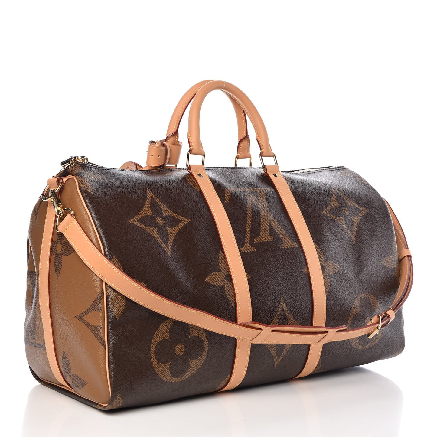 Reverse Monogram Giant Keepall Bandouliere 50