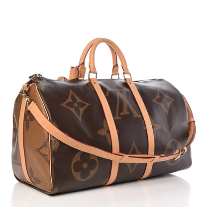 Louis Vuitton Reverse Monogram Giant Keepall Bandouliere 50 3 of 7
