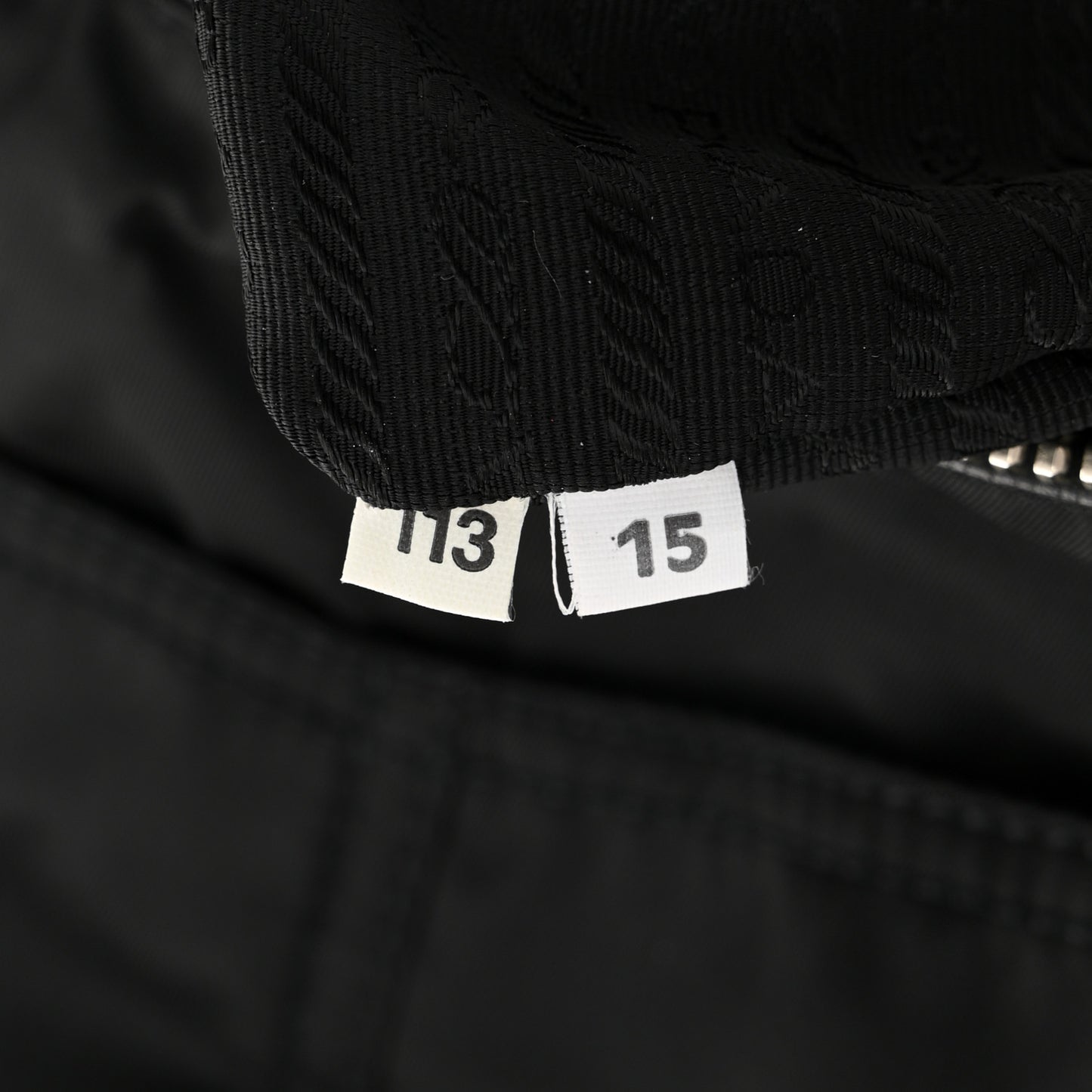 Tessuto Nylon Buffalo Shoulder Bag Black