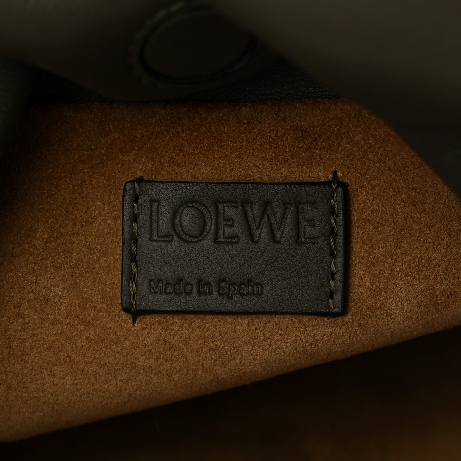 Loewe Calfskin Mini Flamenco Knot Clutch Vintage Khaki 6 of 11