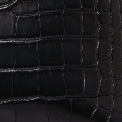 Hermes Matte Alligator Bolide Mini 1923 Black 6 of 11
