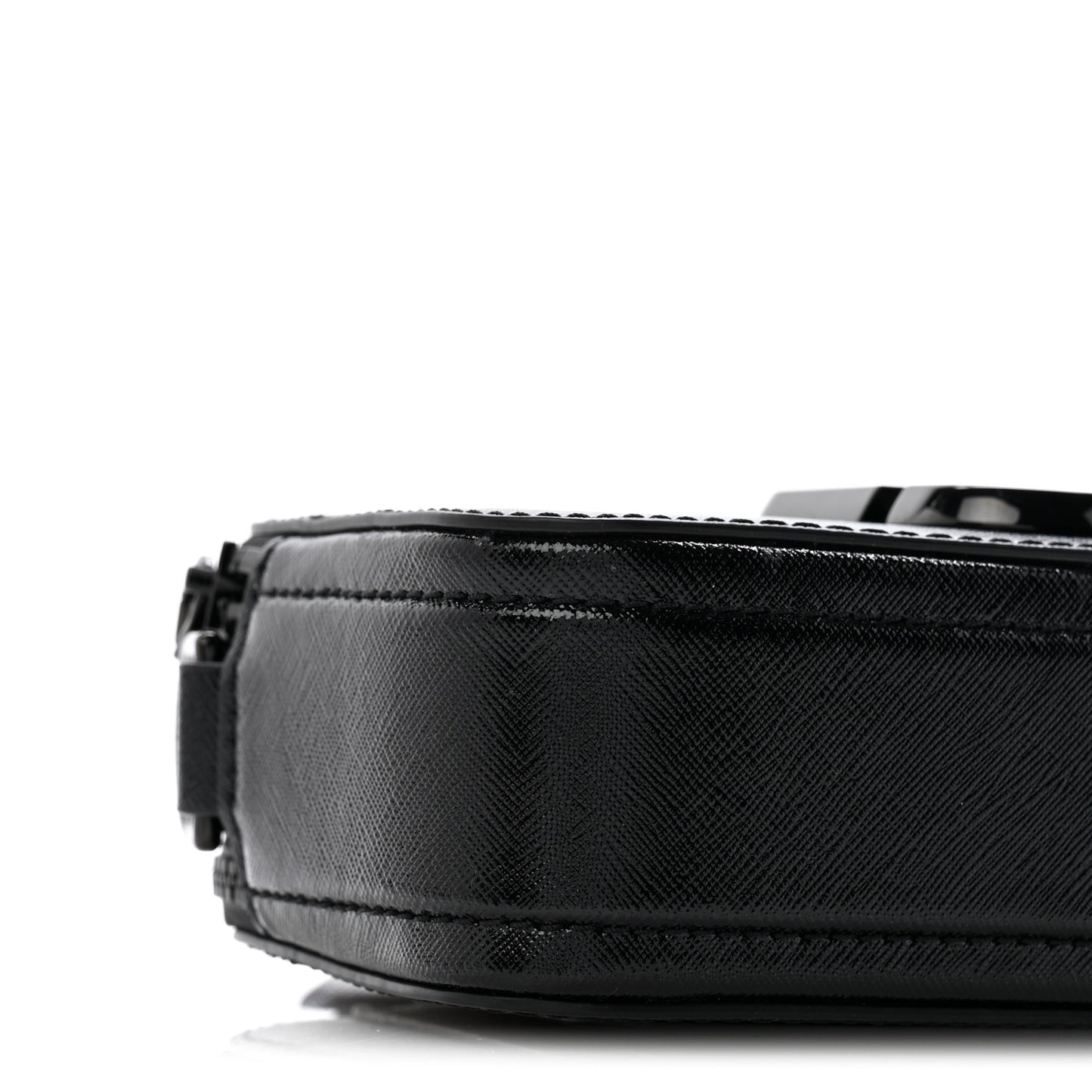 Saffiano Snapshot Camera Bag Black