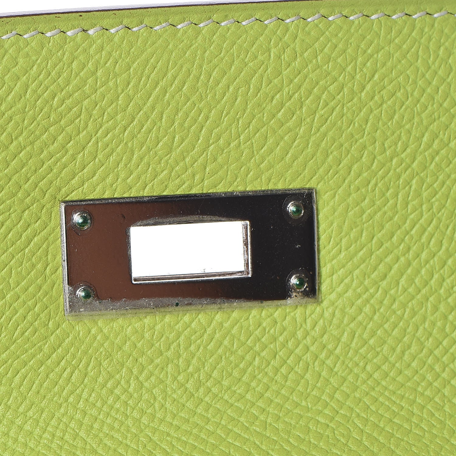 Hermes Epsom Candy Kelly Retourne 32 Kiwi Lichen 27 of 39