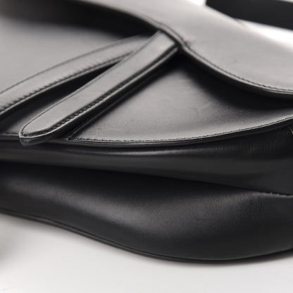 Christian Dior Calfskin Saddle Bag Black 7 of 11