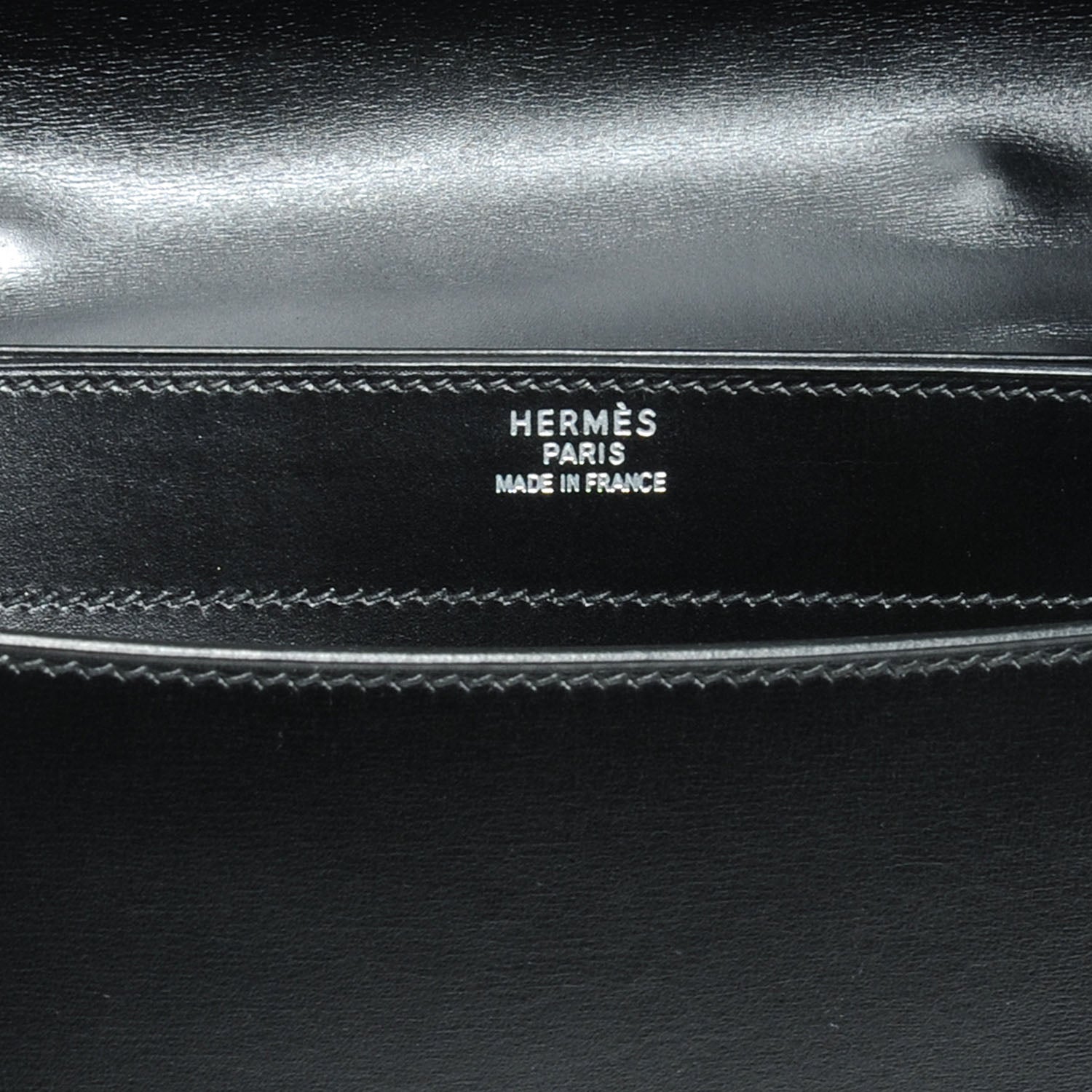 Hermes Box Sac a Depeche 41 Serviette Briefcase Noir 8 of 8