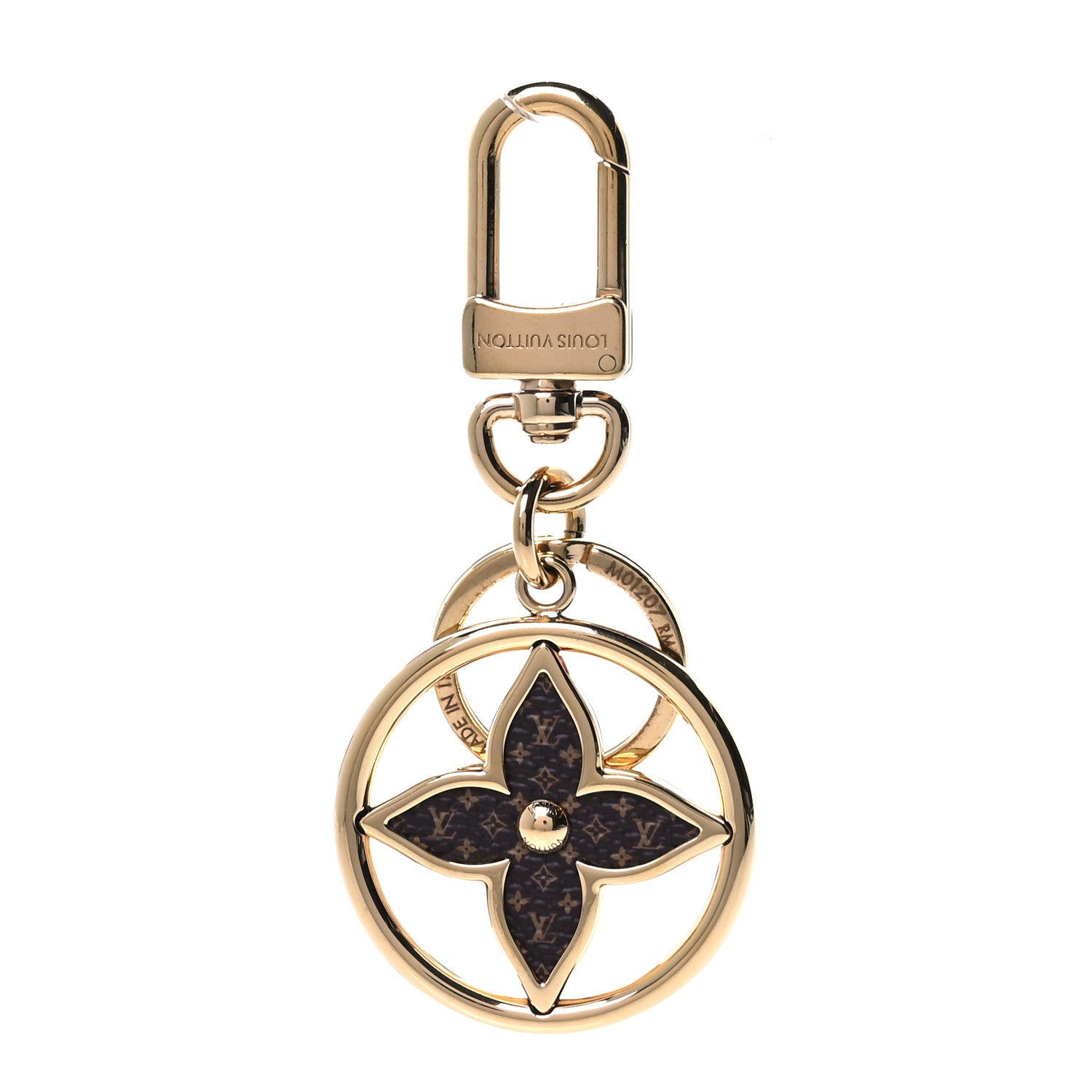 Louis Vuitton Monogram Puzzle Flower Bag Charm Key Holder 1 of 4
