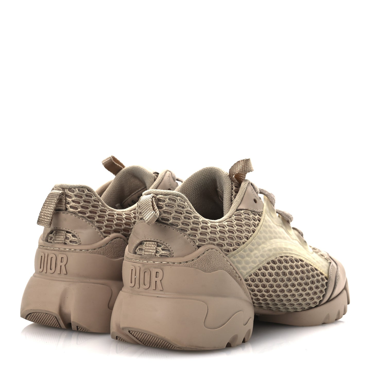 Mesh D-Connect Sneakers 37.5 Nude