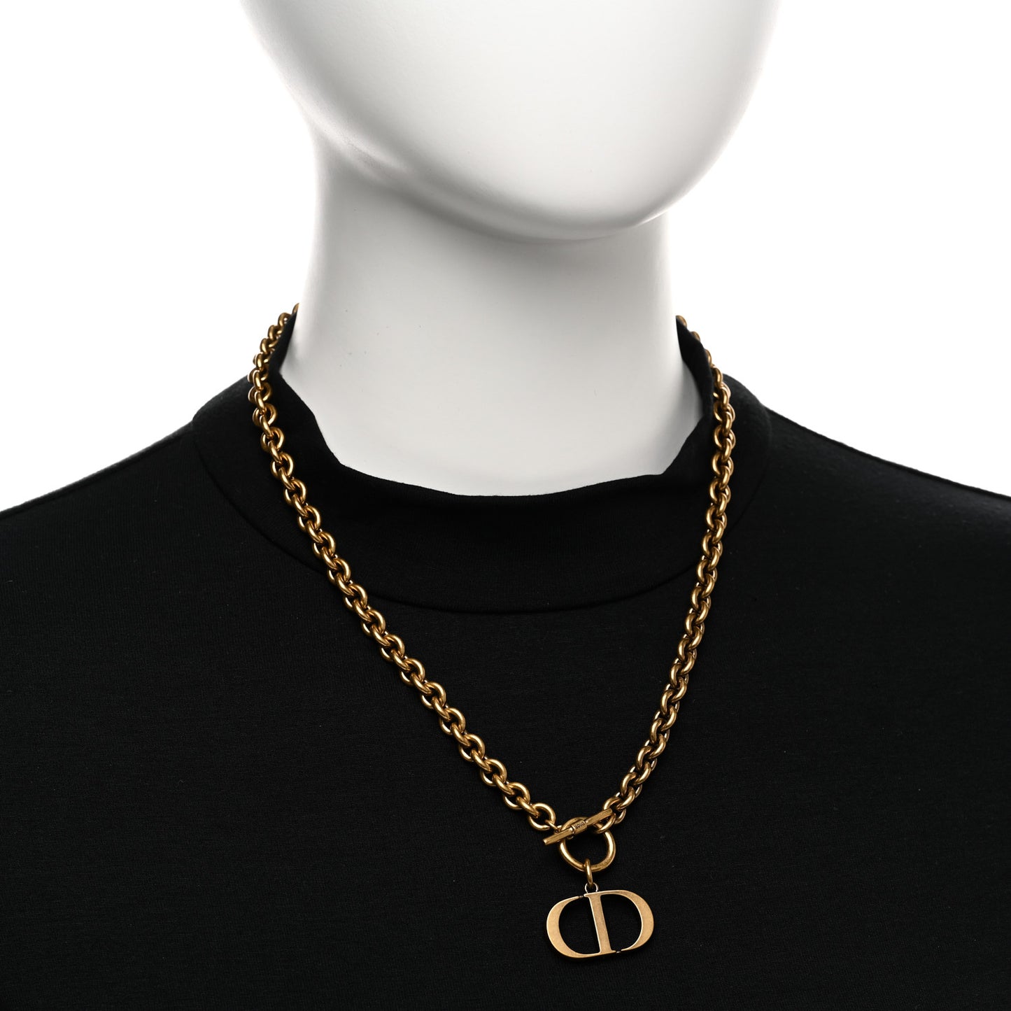 Metal 30 Montaigne Necklace Aged Gold