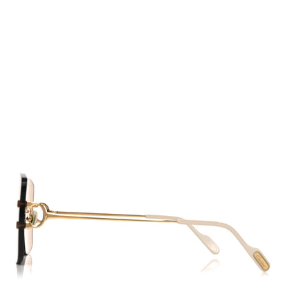 Cartier Signature C De Cartier Sunglasses Gold 3 of 7