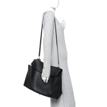 Balenciaga Smooth Calfskin Large Rodeo Top Handle Handbag Black 2 of 9