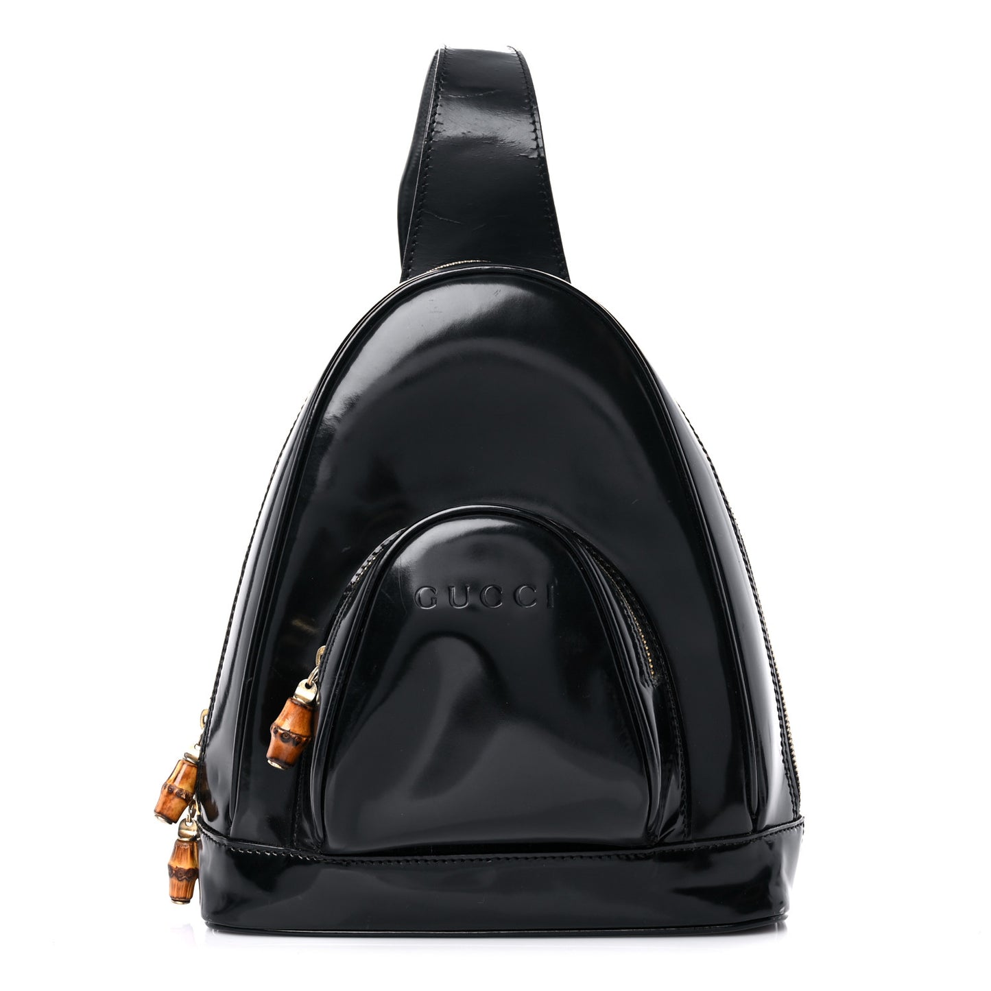Patent Bamboo Backpack Sling Black