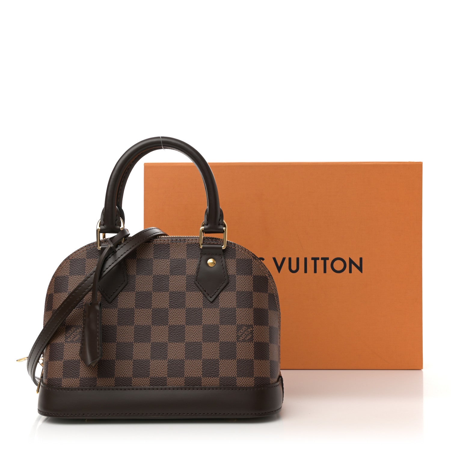 Louis Vuitton Damier Ebene Alma BB 16 of 16