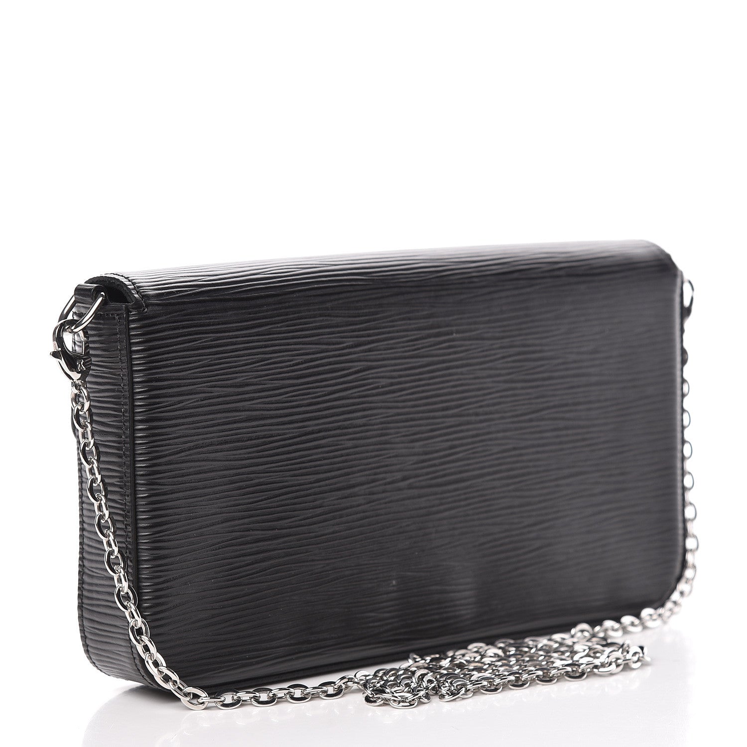 Louis Vuitton Epi Pochette Felicie Black 3 of 15