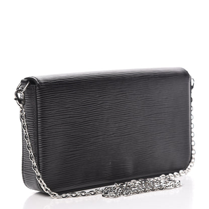 Louis Vuitton Epi Pochette Felicie Black 3 of 15