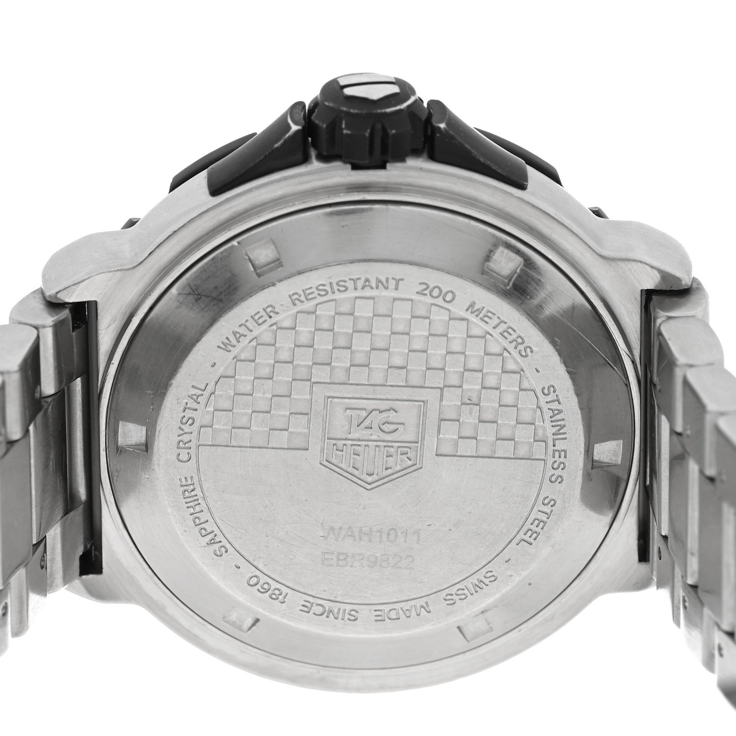 Stainless Steel 44mm Formula 1 Quartz Watch White WAH1011