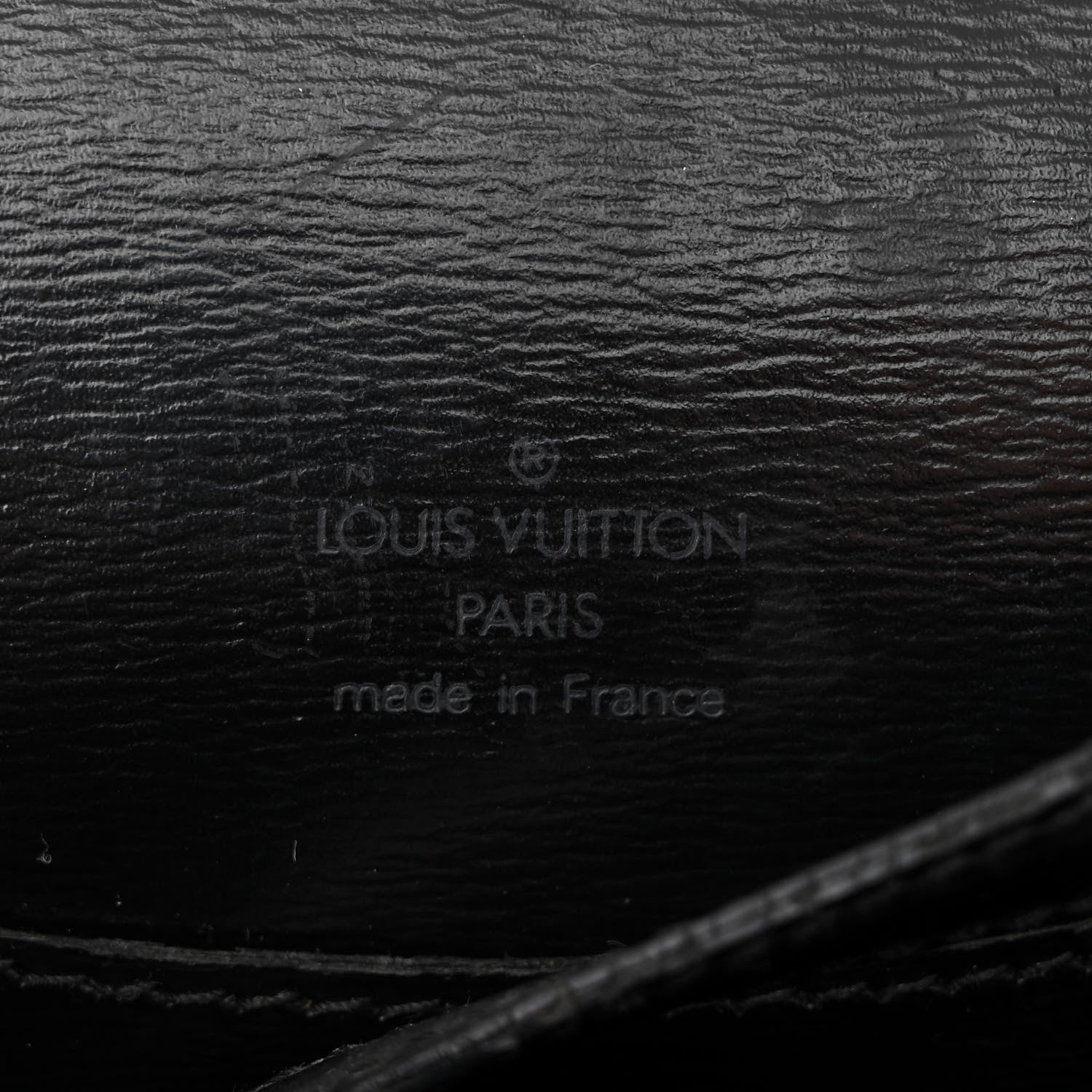 Louis Vuitton Epi Pochette Presbourg  Black 6 of 12