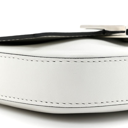 Fendi X MARC JACOBS Nappa Logo Phone Baguette White Black 10 of 10