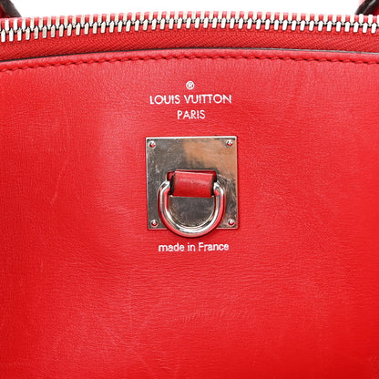 Louis Vuitton Taurillon City Steamer MM Rubis 19 of 24