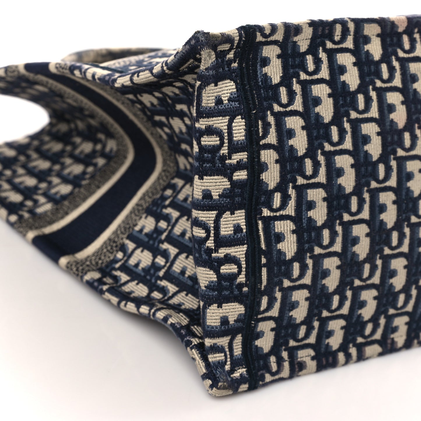 Oblique Large Book Tote Blue Multicolor