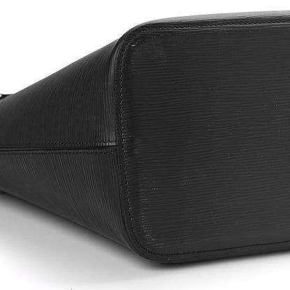 Louis Vuitton Epi Neverfull MM Black 7 of 9