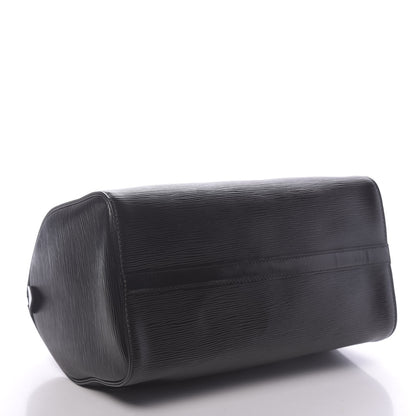 Louis Vuitton Epi Speedy 30 Black 4 of 10