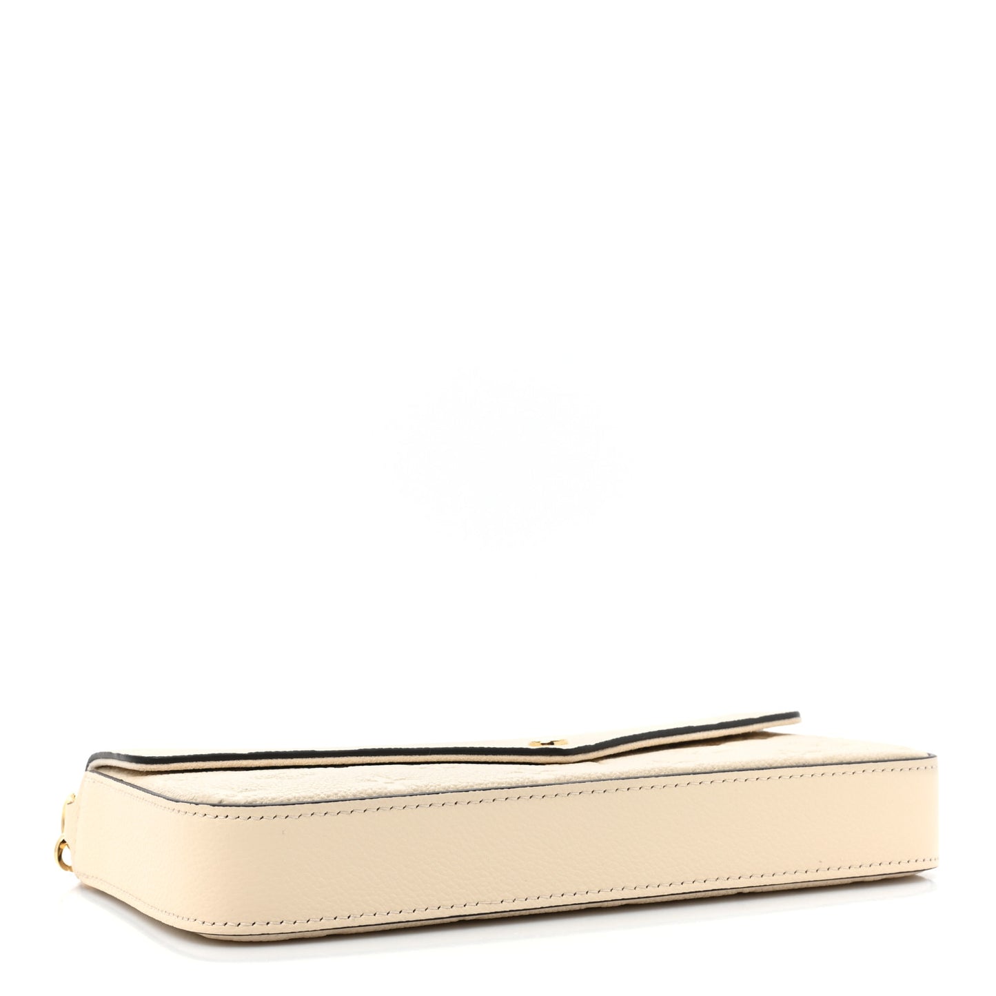 Empreinte Pochette Felicie Chain Wallet Cream